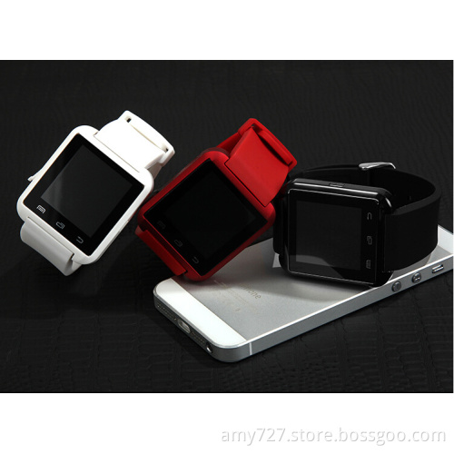 Wearable Smart Watch, Bluetooth 4.1, Compatible with iOS 8.1, Pedometer, Remote Camera Time